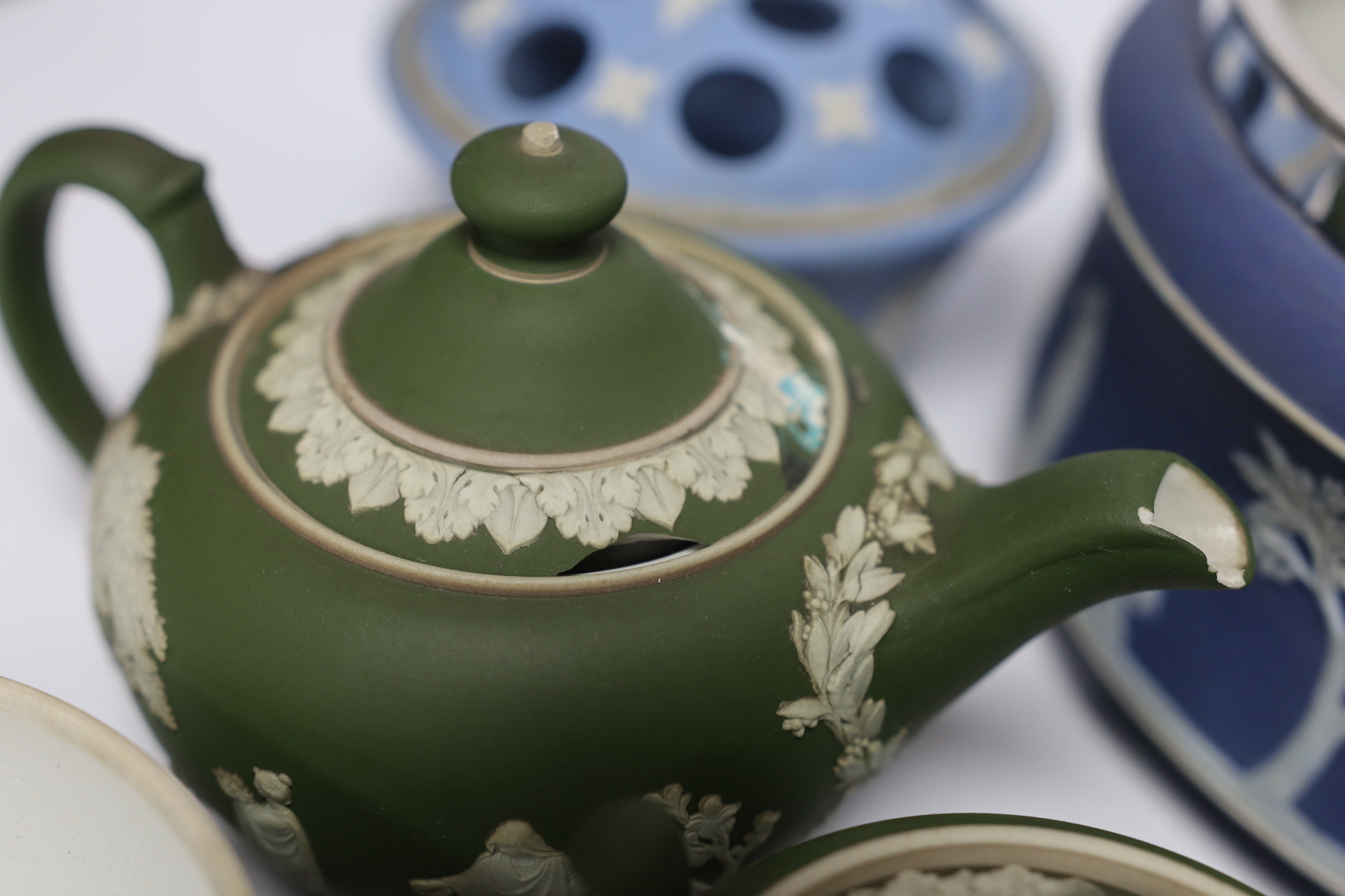 A collection of late 19th and early 20th century Wedgwood items